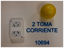 Imagen de TOMACORRIENTE X2  3.26